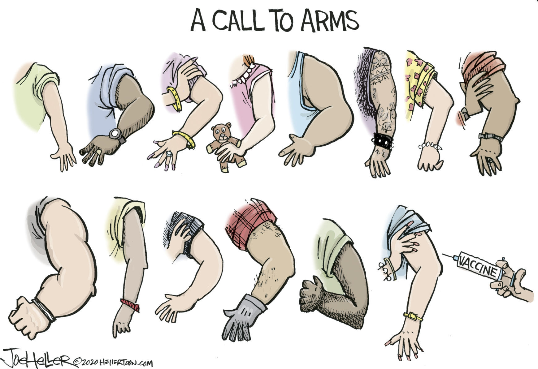 Political cartoon